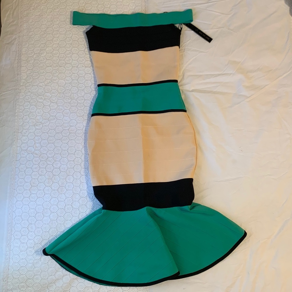Off the shoulder dress